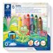 STAEDTLER Noris Junior Crayons 3-en-1 - Set van 6 - Meerdere kleuren