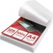 ACROPAQ Lamineerhoezen A4 – 100 stuks, 2x125 (250) micron, Glanzend afwerking, Afgeronde hoeken
