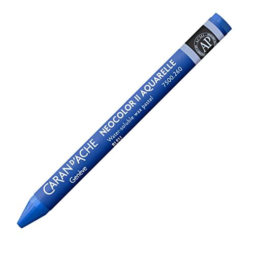 Caran d'Ache Neocolor II 260 BLAUW/BLUE (7500.260) - Pastel 10 stuks