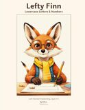 Lefty Finn Lowercase Letters & Numbers: Left-Handed Handwriting, Ages 5-6