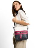 Tom Tailor TTELLEN M schoudertas met colour-blocking - Maat ONESIZE - mixed blue