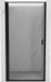Mexen Mist-B porte de douche pivotante gauche 70 cm, cadre noir, noir