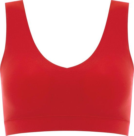 Chantelle Soft Stretch Padded Bralette Top - Red - XL