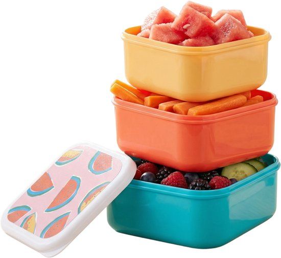 alpina Lunchbox Set 3-delig – Watermeloen Design