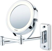 Beurer BS 59 Verlichte Make-Upspiegel, Chroom, 41.5 x 18 x 28 cm