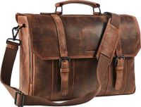 Maverick - The Original - leren Aktetas - laptoptas - 15,6 inch - bruin