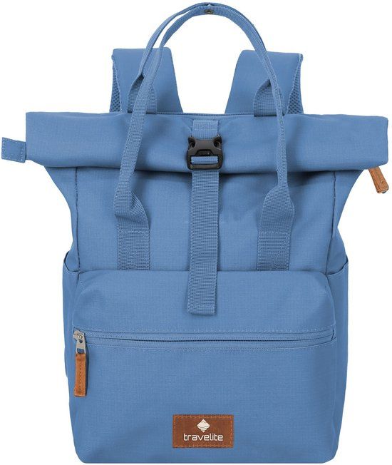 Travelite Basics Short Handle Rollup denim