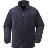 Portwest F400 Argyll Fleece Met Ritssluiting Polyester Verstelbare Zoom | Marineblauw, M