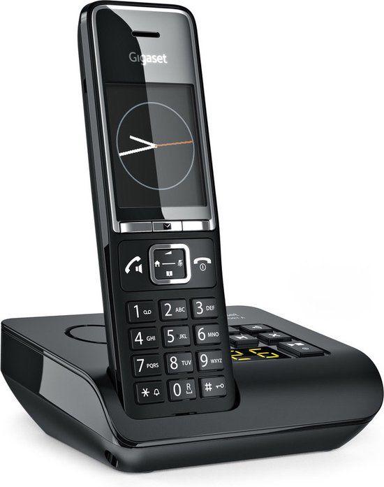 Gigaset COMFORT 550A DECT-telefoon met antwoordapparaat - Zwart