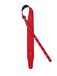 ORTEGA Vegan Series Gitaar Strap extra breed - rood 3"/75mm (OSVG-75RD)
