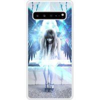 Samsung Bedrukt siliconen hoesje compatibel met Galaxy S10 5G Angel
