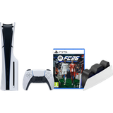 Sony PlayStation 5 Slim Disc Edition + FC 26 + Oplaadstation