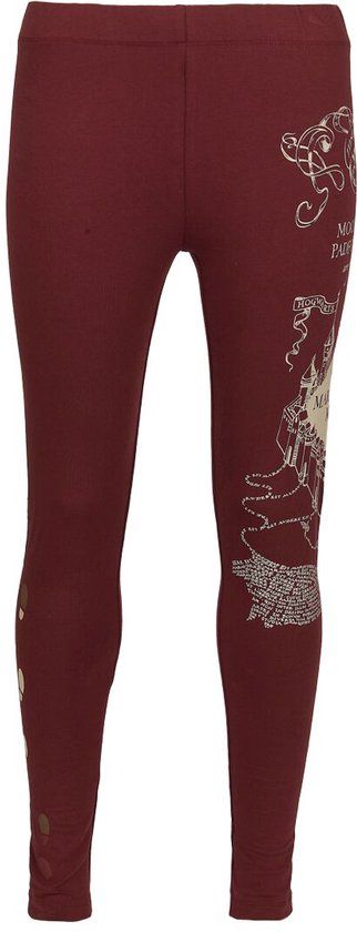 Harry Potter Marauder's Map Dames Legging - meerkleurig - XL