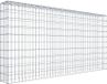 Gabionne d'application Type 3 200 cm x 100 cm x 20 cm (L x H x P), maille 5 cm x 10 cm, C-ring
