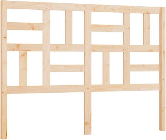 vidaXL Hoofdbord - Massief Grenenhout - 166x4x104 cm