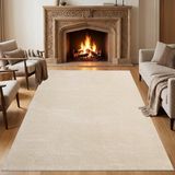 TapisTrend Harig tapijt Beige 120x160 cm
