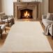 TapisTrend Harig tapijt Beige 120x160 cm