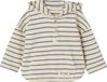 Vertbaudet Gestreept T-shirt met capuchon jongensbaby
