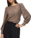 VILA Fina L/S O-Neck Top Dames - Maat M