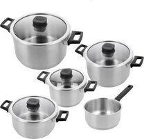 Demeyere Comfort 3 Pannenset - 5-Delig - Zilver