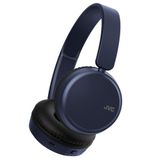 JVC HA-Z37W-A Bluetooth on-ear koptelefoon, diepe bas, Blauw | 35 uur batterij, Bluetooth 5.2, microfoon calls, mute, spraakassistent, multi-point, bass, swivel