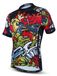 Merkloos Herendagelijkse fietsshirt met korte mouwen, geschikt voor mountainbike en racefiets