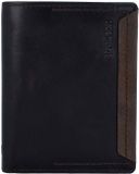 Strellson Camden BillFold V8 Portemonnee Leer Dark Brown
