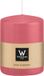 Wiedemann bougie/stompkaars - rose - 6 x 8 cm - 29 heures de combustion