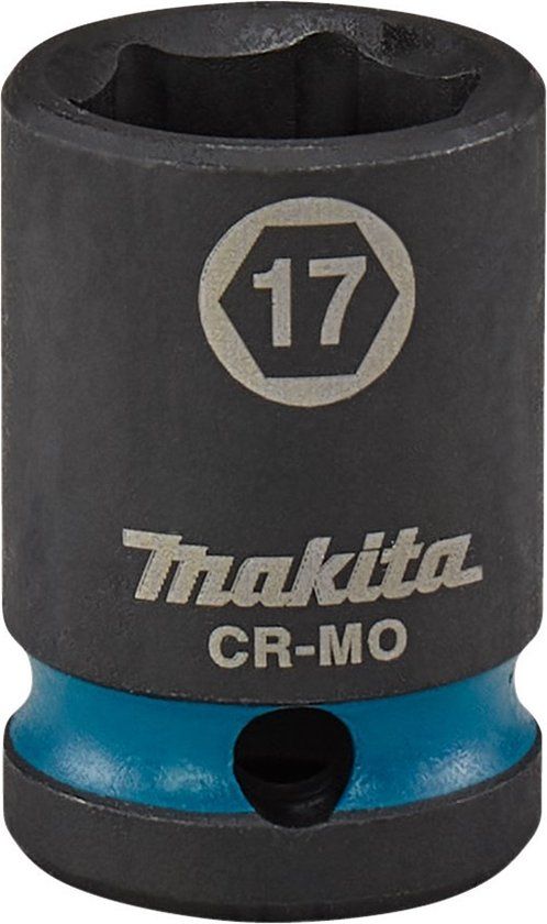 Makita E-16134 Impact Black Krachtdop 1/2 kort | 17 mm