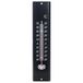 Lifetime Garden zon/schaduw thermometer zwart voor buiten 29.5 cm van metaal - weermeters