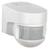VEMER VE213500 SENSOR 200 aanwezigheidsmelder met wandmontage, bewegingsmelder met infrarood-technologie, draaibare en niet-verliezende sensorkop, IP55, wit