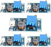 SURIGHT 2 A DC-DC boost step up conversion module - Set van 5 - MicroUSB 2 V-24 V naar 5 V-28 V 9 V 12 V 24 V