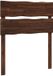 vidaXL Live Edge Hoofdbord ROSTOCK Donkerbruin 100 cm