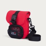 Long Weekend Crossbody Camera Pouch Cameratas met Schouderriem Chili Red