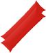 vidaXL - Kussensloop - 2 pcs - HEERLEN - Rood - 40 x 145 cm - Polyester