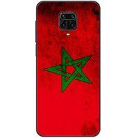 Xiaomi Redmi Note Drapeau maroc Verstevigd hoesje met sublimatie bedrukking