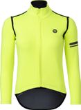 AGU Rain Jersey Performance Women's Long Sleeve Cycling Jersey - Yellow - XS