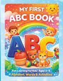 My First ABC, 123 & Body Parts Book for Kids