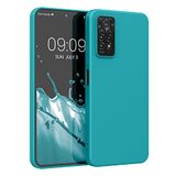 kwmobile telefoonhoesje geschikt voor Xiaomi Redmi Note 11 Pro / 11 Pro (5G) / 12 Pro (4G) - Hoesje voor smartphone - Back cover in mat petrol