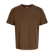 JACK&JONES JJEORGANIC BASIC TEE SS O-NECK NOOS Homme T-shirt Coton Col Rond Manches Courtes Cocoa XS