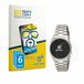 BROTECT - Screenprotector voor Seiko 5 Automatik SNXS77K - Folie Beschermfolie transparant 6 Stuks