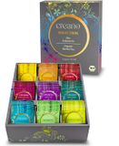 Creano Biologische kruidenthee cadeauset "Organic Herbal Tea" – 90 afzonderlijke zakjes in 9 soorten planten en specerijen – familieformaat XXL
