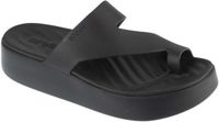 Crocs Getaway Platform Toe Loop Slippers Zwart EU 38-39 Vrouw