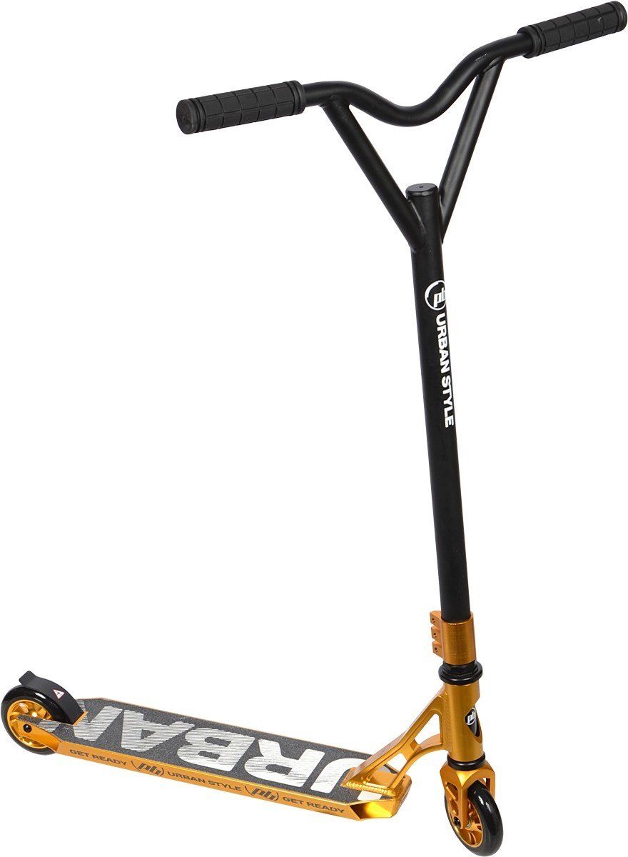 Viking Choice Stuntstep Urban Gold - Freestyle & Recreatief | Aluminium | Zwart/Goud