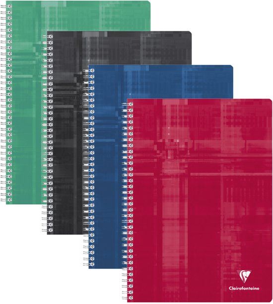 Clairefontaine gelinieerd notitieboek, A4, 100 pagina's