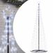 vidaXL LED-kerstboom 550 LEDs koud wit 300 cm