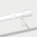Barre en acier flexible, blanche