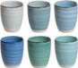 Cookinglife Bekers Delice Blauw 350 ml – Set van 6