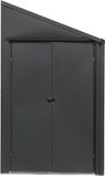 Spacemaker Yardsaver Metalen Gereedschapsschuur Aanbouw - 124x203x208 cm