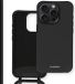iMoshion Color Backcover iPhone 15 Pro Hoesje met Koord - Zwart